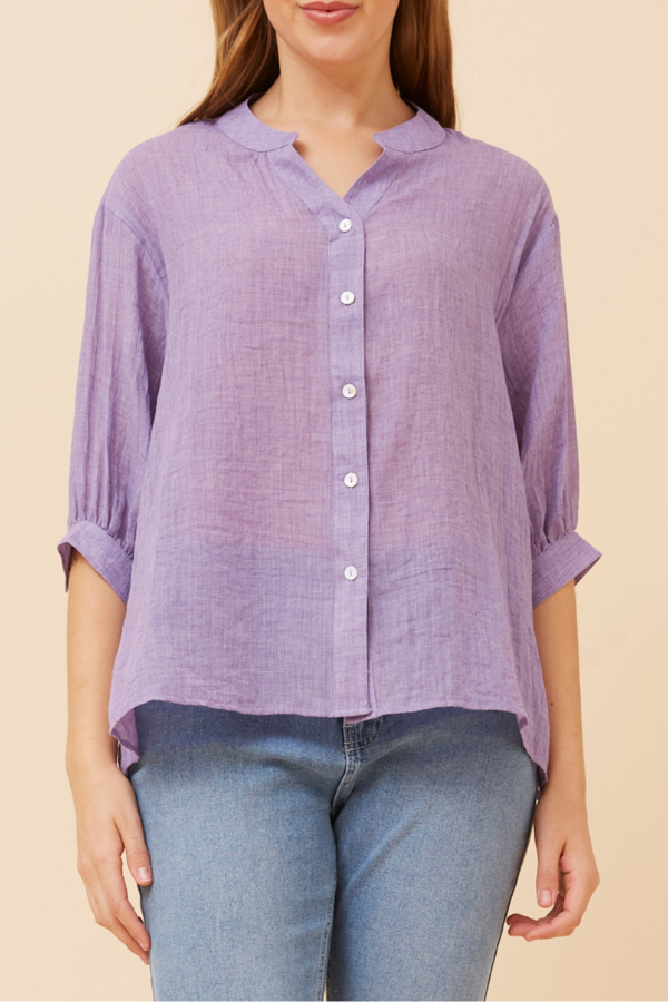 Belinda Shirt - Lilac