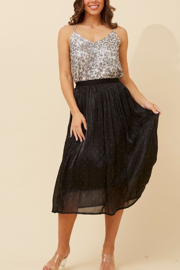 Carol Sparkle Skirt