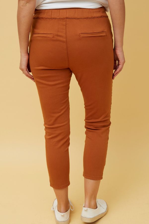 Silvia Jogger Pant - Burnt Orange