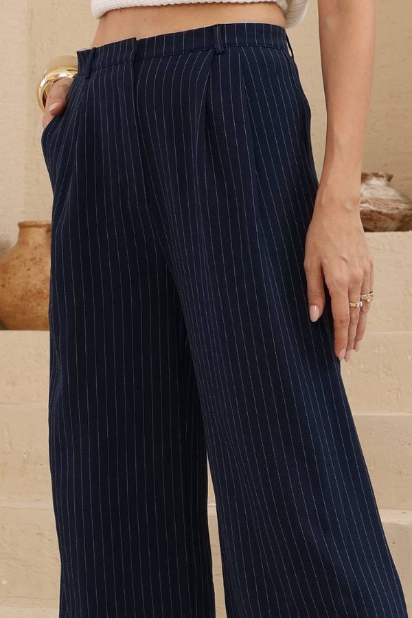 Pippa Pinstripe Pants