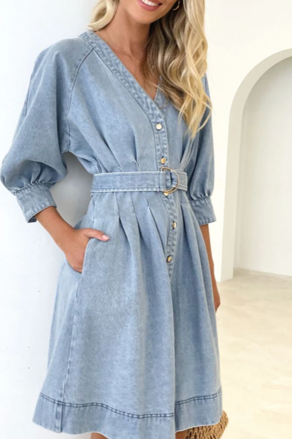 Serena Denim Dress