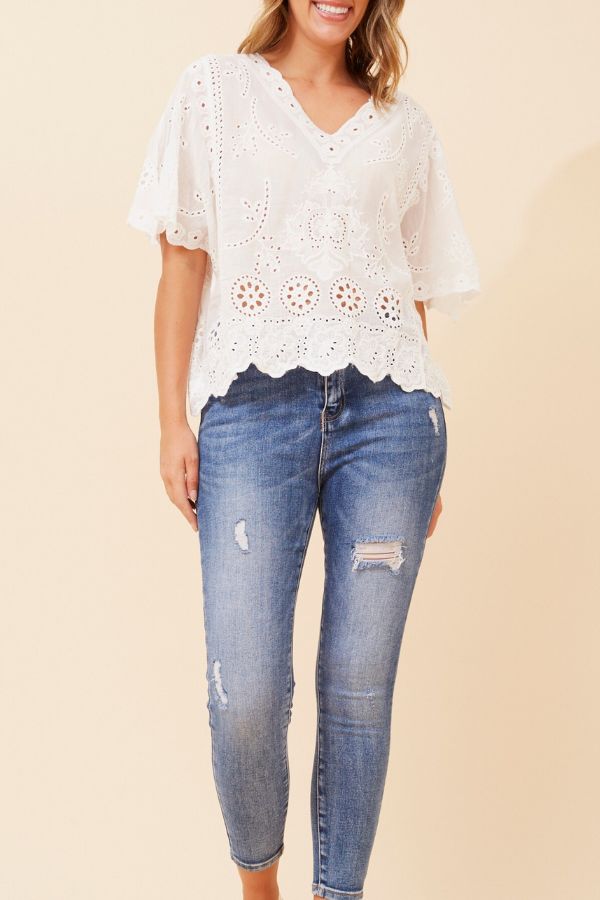 White Lotus Top