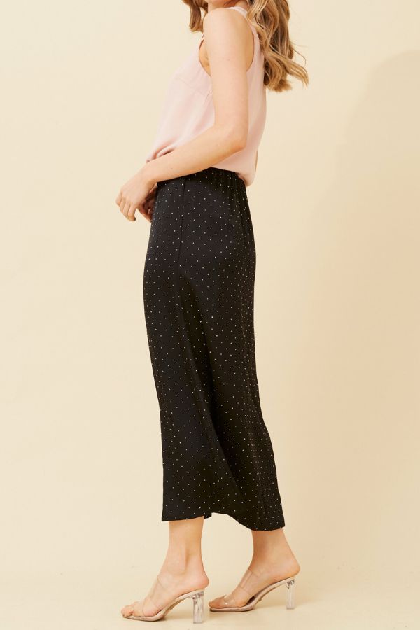 Victoria Skirt - Diamonte Spot detail
