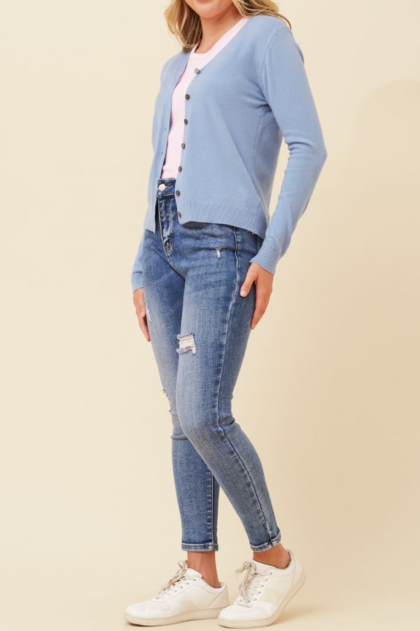 Savannah Cardigan - Blue