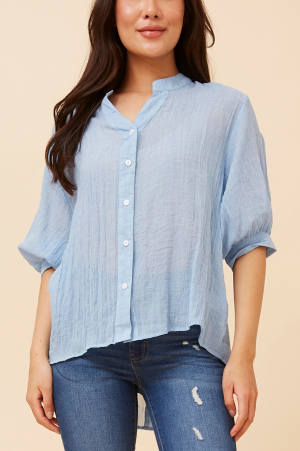Belinda Shirt - Light Blue
