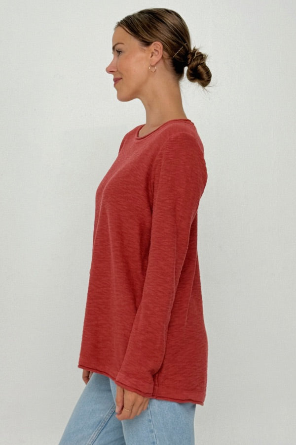 Kirsten Top- Rust