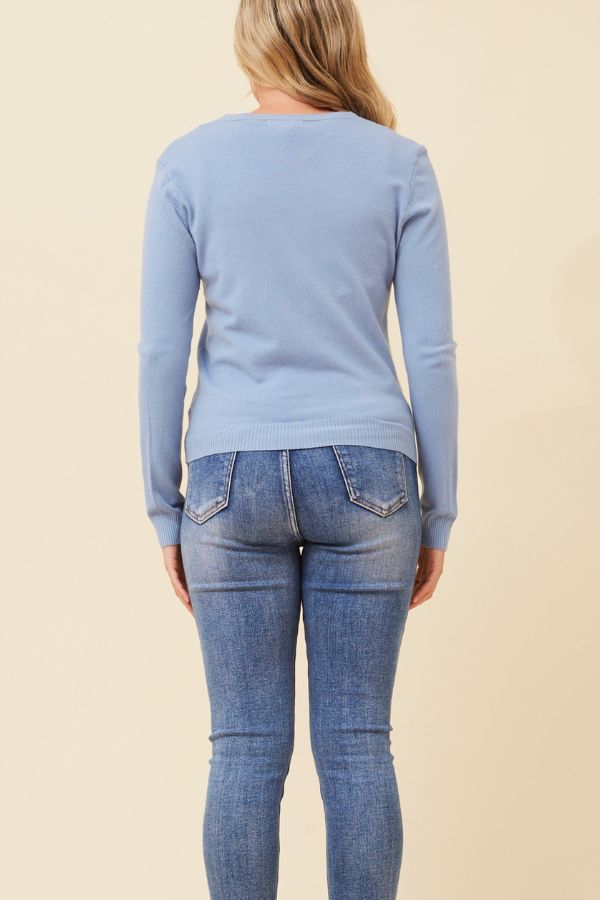 Savannah Cardigan - Blue