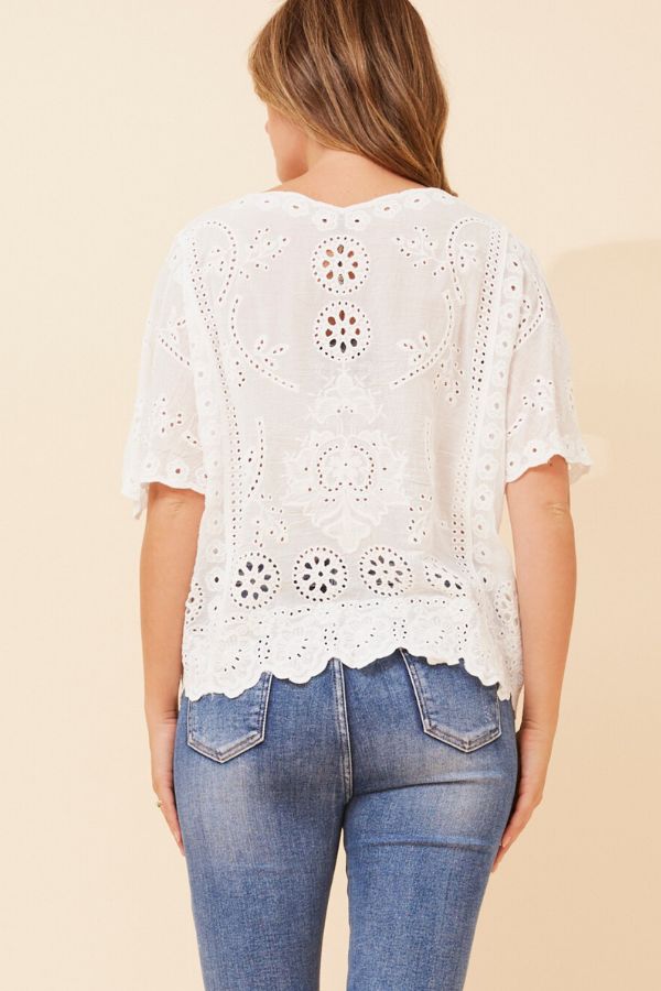 White Lotus Top