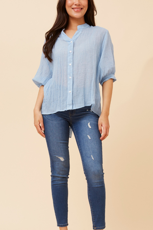Belinda Shirt - Light Blue
