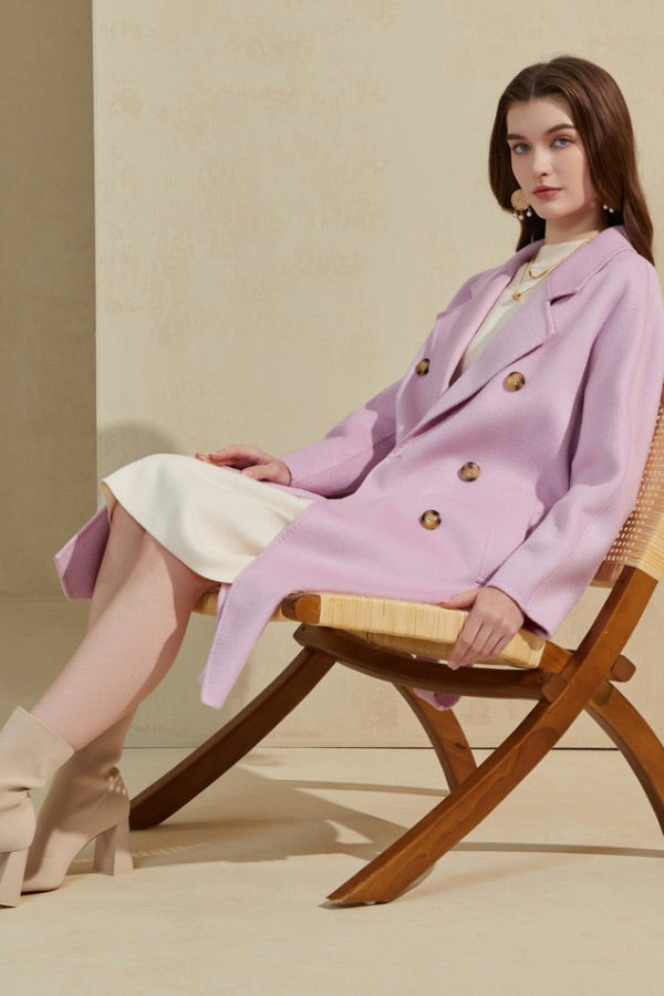 Francis Coat- Pink