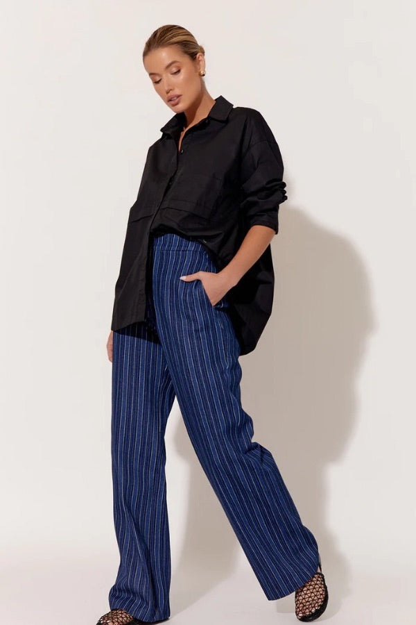 Stevie Stripe Denim Pant