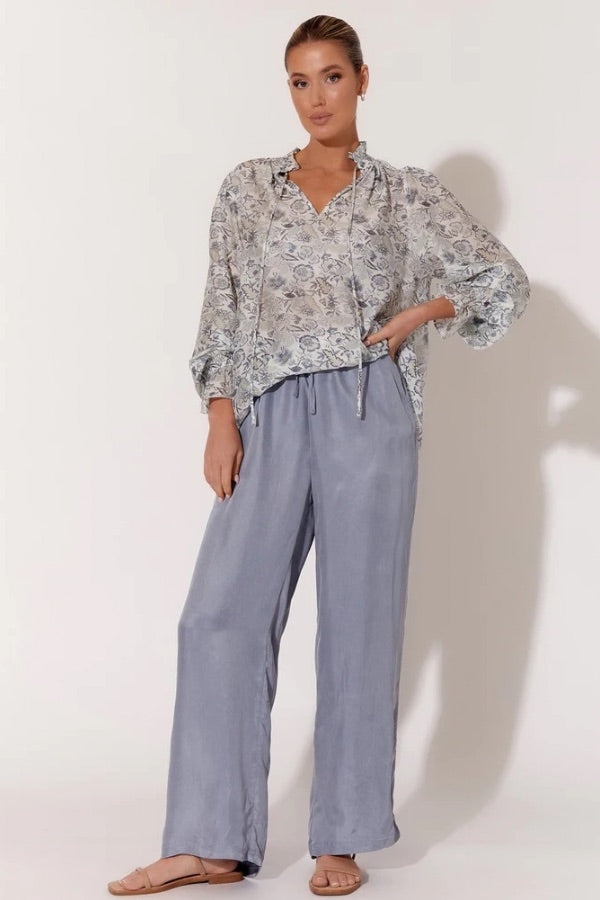 Sandra Longsleeve Print Top