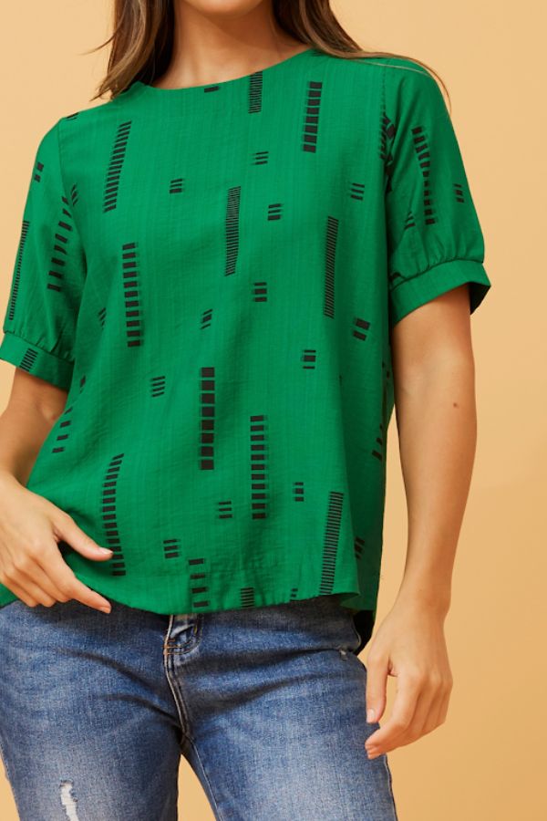 Anna Top - Green