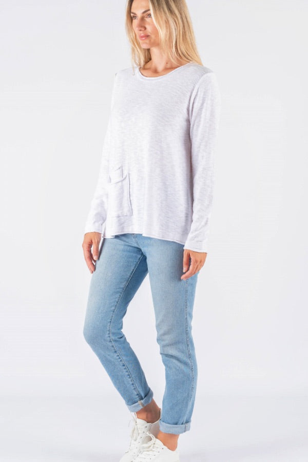 Kirsten Top- White