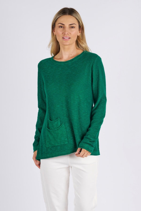 Kirsten Top- Green