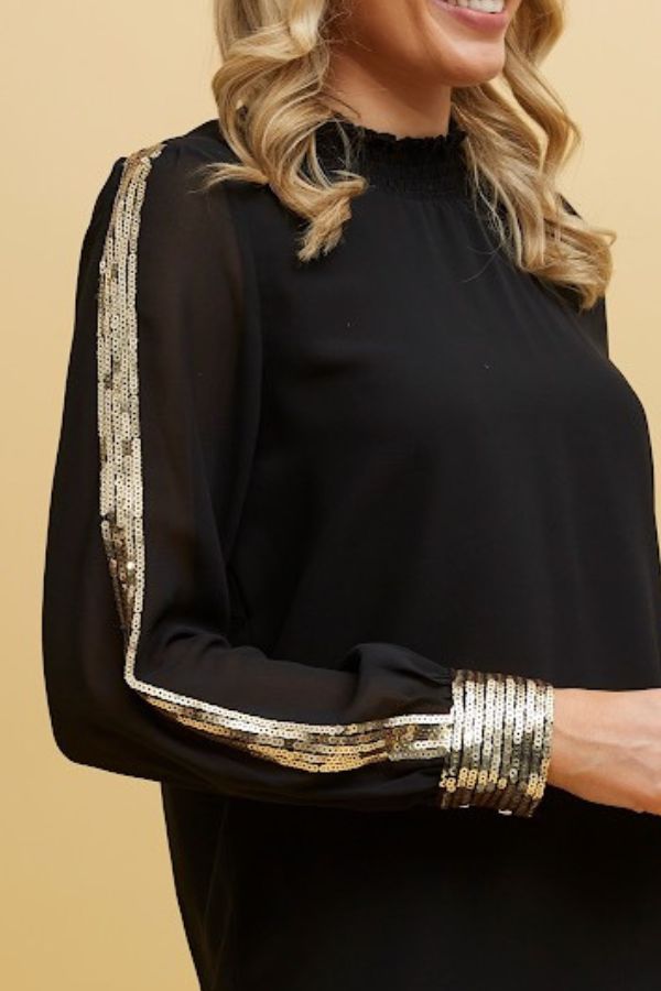 Grace Sequin Top