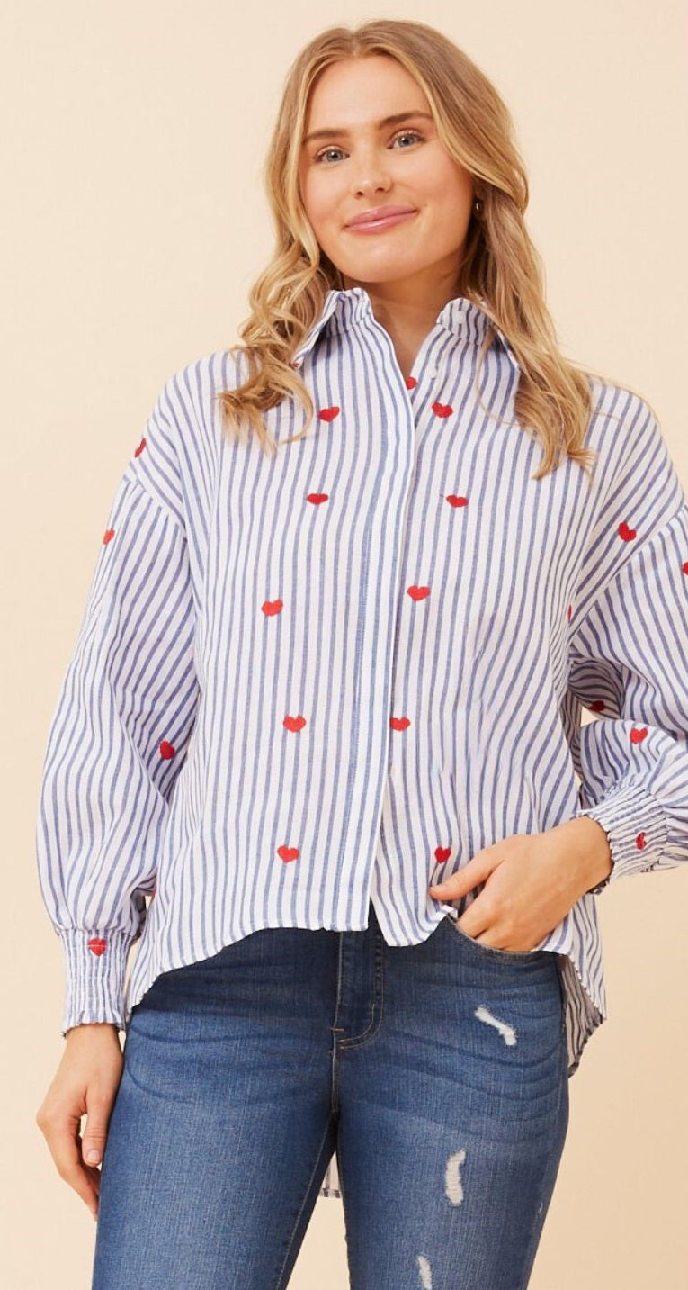 Cassandra Heart Shirt