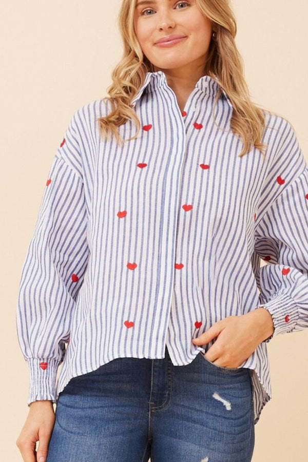 Cassandra Heart Shirt – product photo 1