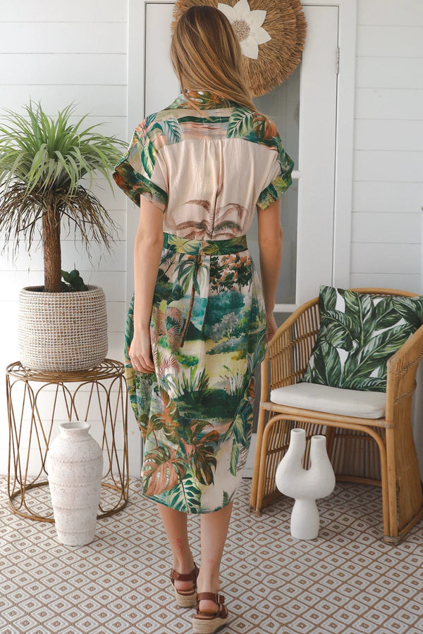 Fern Summer Dress – back view