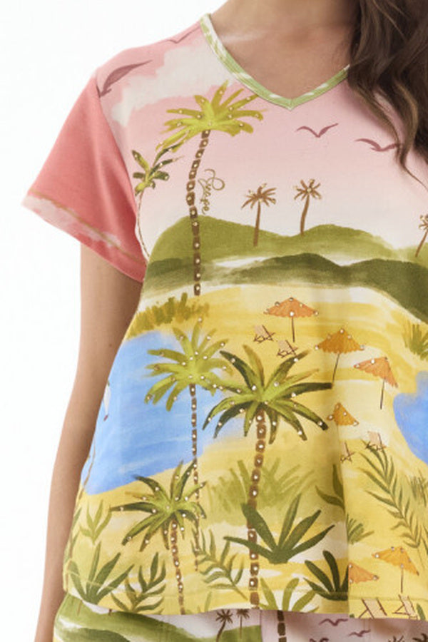 Kayla T-shirt – sleeve detail