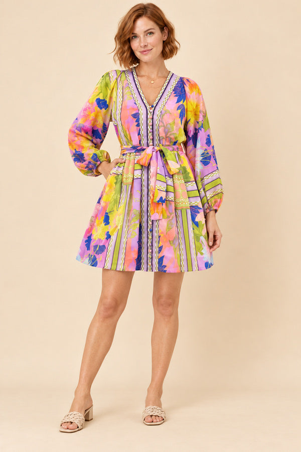 Sasha Dress – short red-haired model, view 2