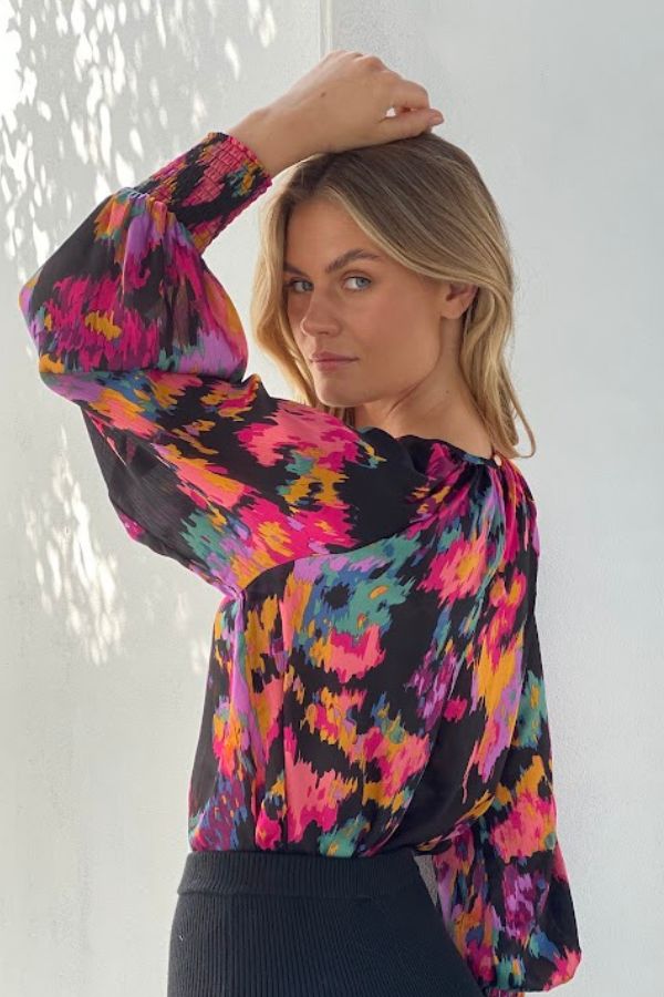 Silvia Shirt - Multi coloured