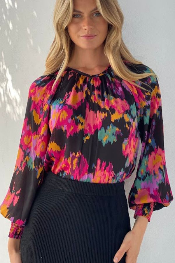 Silvia Shirt - Multi coloured