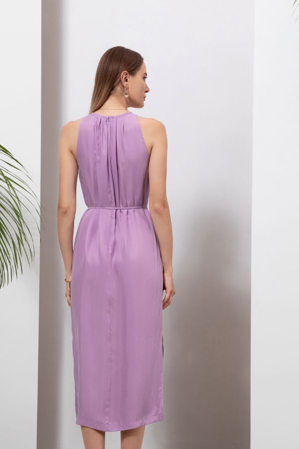 Cupro Dress - Lilac