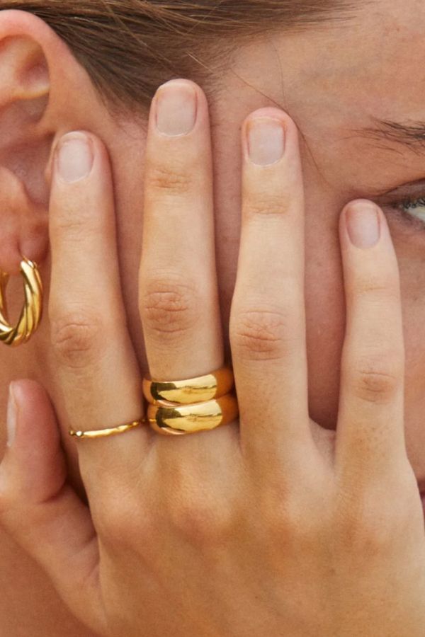 Jasmin Chunky Gold Ring