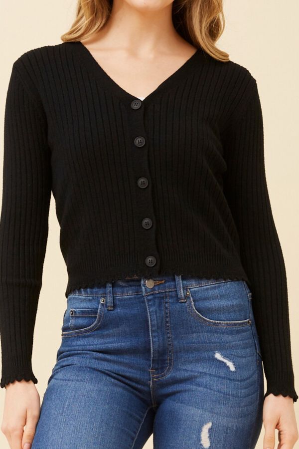 Pippa Cardigan - Black