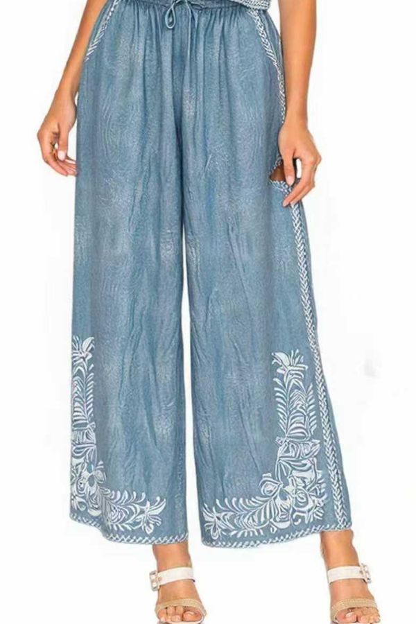 Allegra Pants Denim Colour