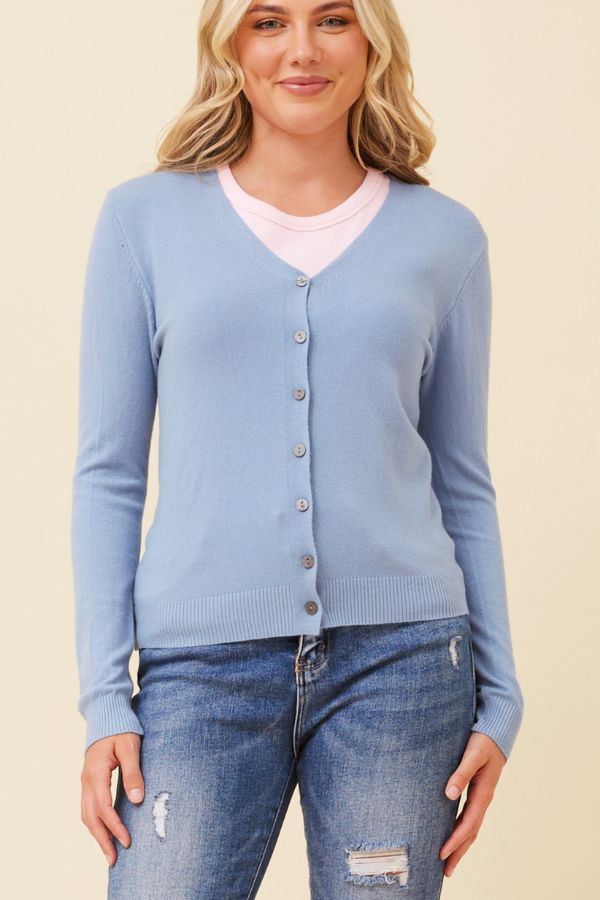 Savannah Cardigan - Blue