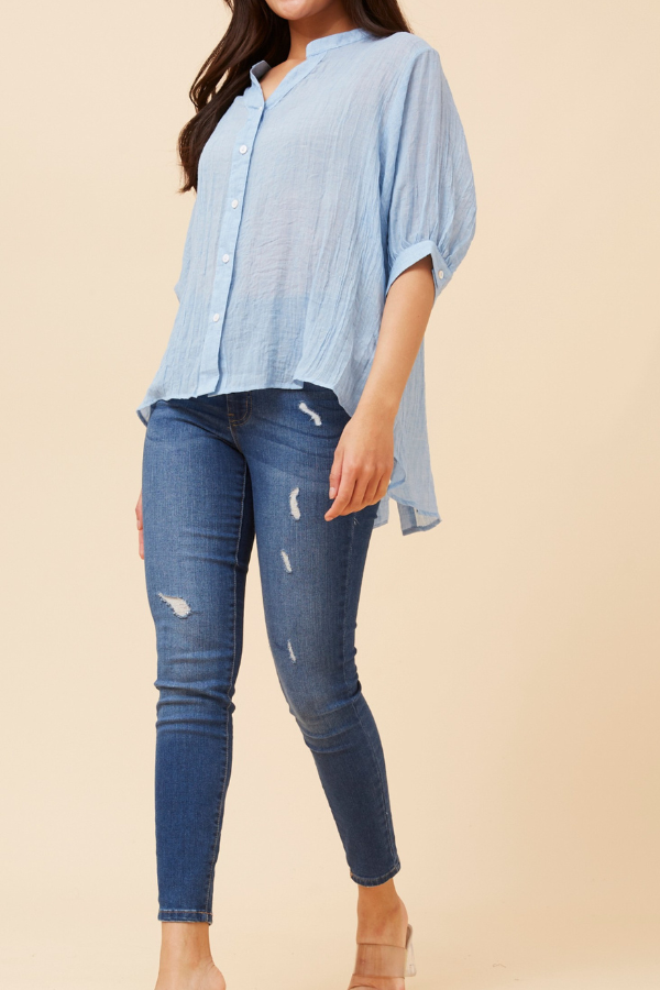 Belinda Shirt - Light Blue
