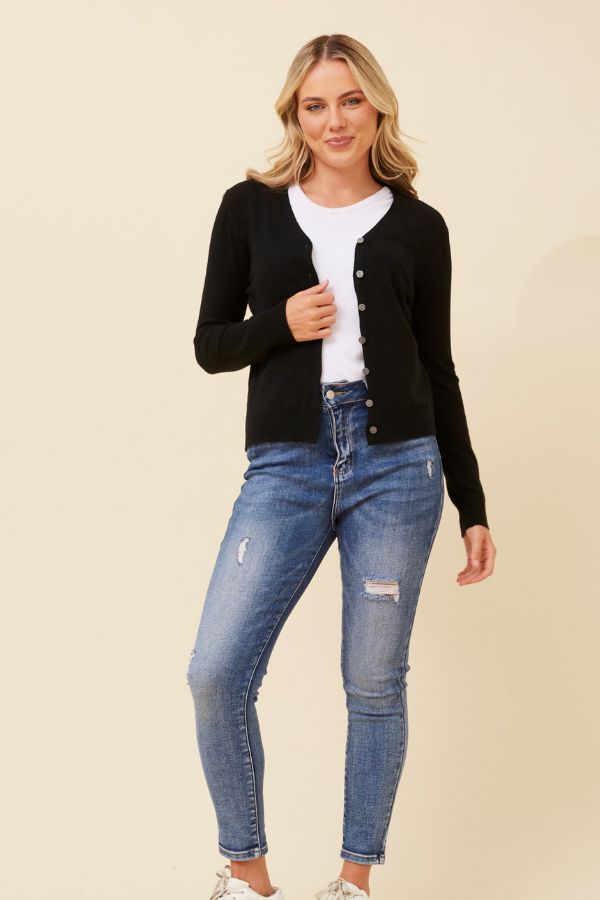 Savannah Cardigan - Black