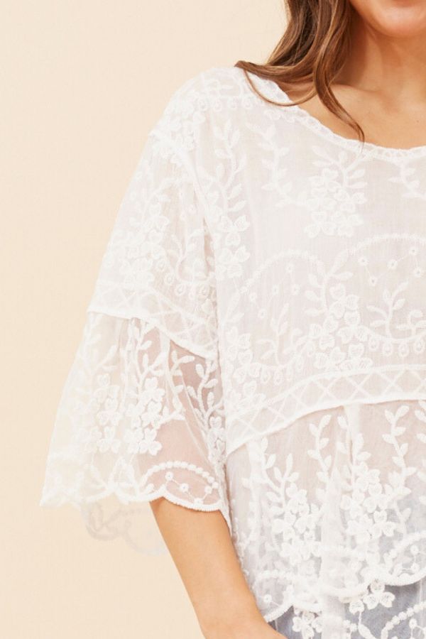 Savannah Lace Top