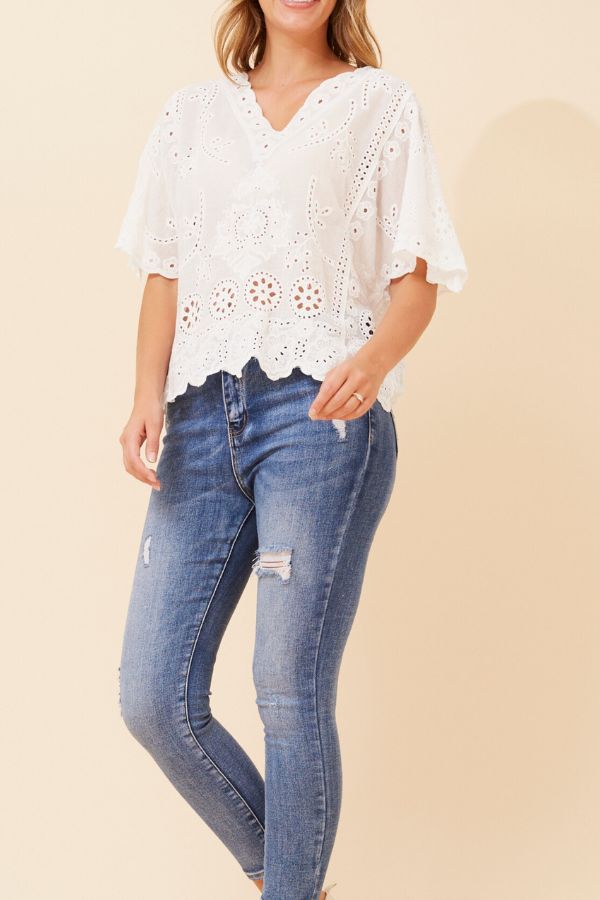 White Lotus Top
