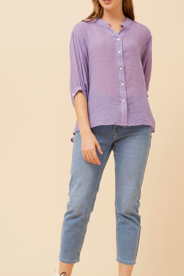Belinda Shirt - Lilac