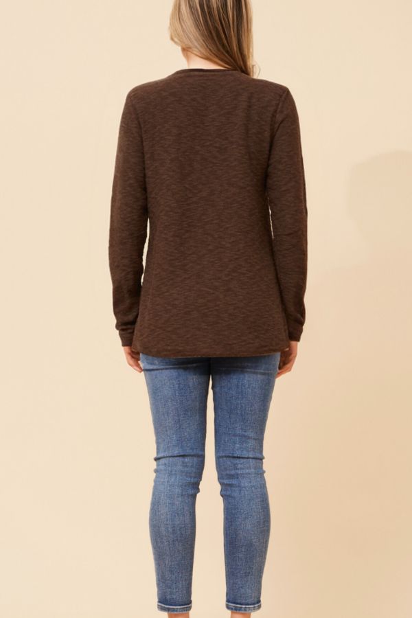 Kirsten Top- Chocolate