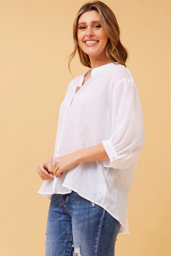 Sandra Shirt - White
