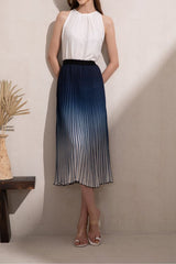 Vivienne Skirt - Navy Blue Ombre