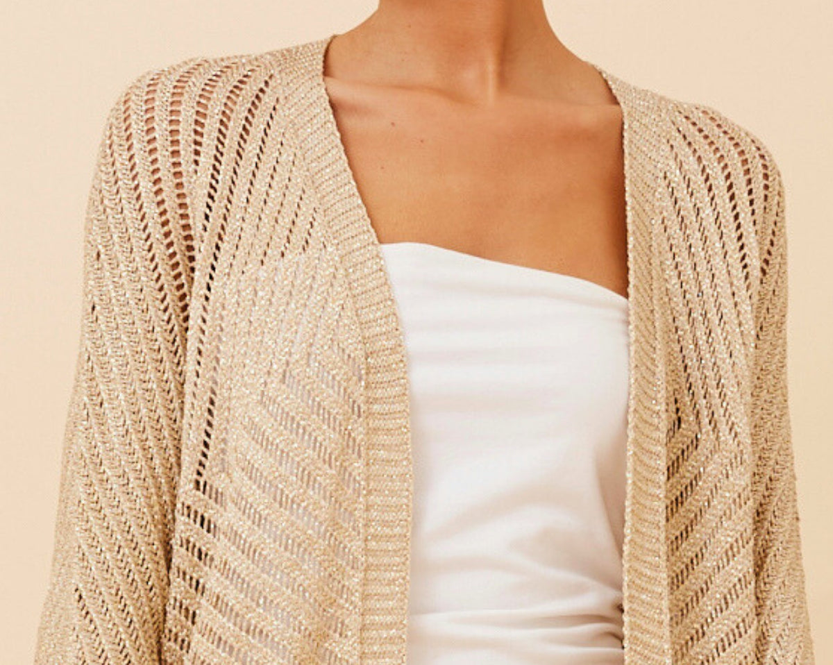 Savanna Gold Knit Jacket