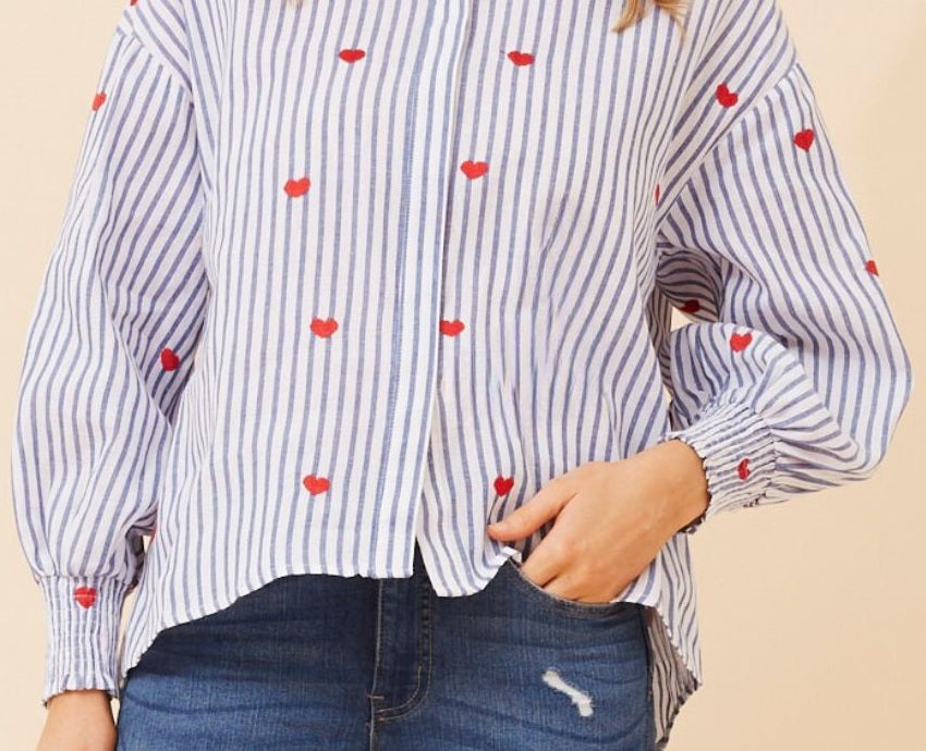 Cassandra Heart Shirt