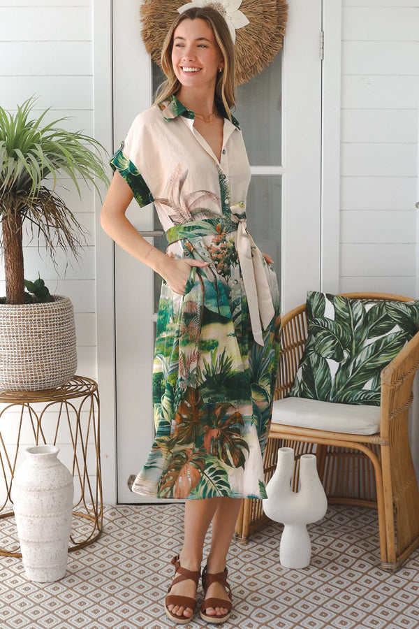 Fern Summer Dress – front view