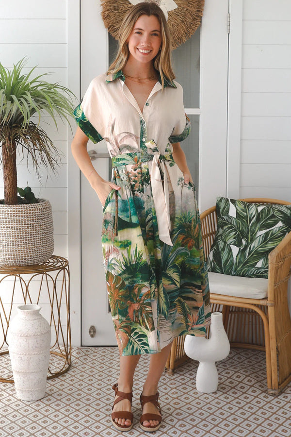 Fern Summer Dress – front angle