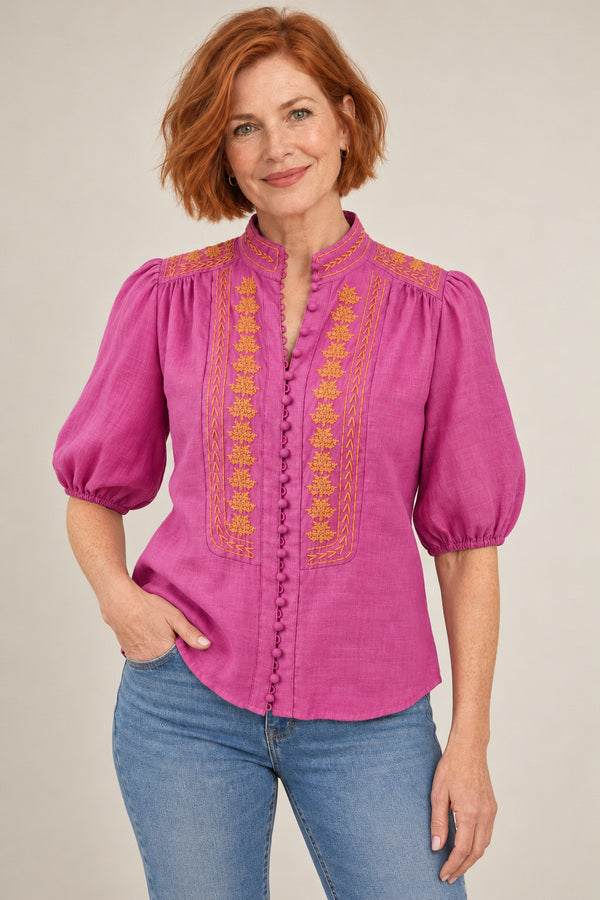 Pierre Top – short red-haired model aged 55, view 2